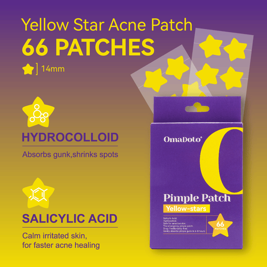 Yellow Star Pimple Patches
