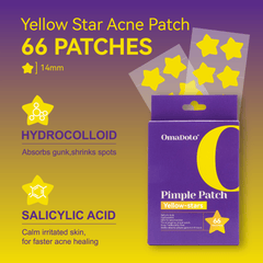 Yellow Star Pimple Patches