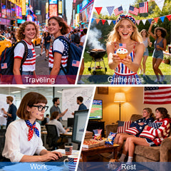 USA Stars-Themed Pimple Patches(72 Count, 14mm)