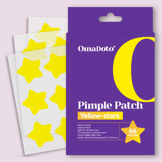 Yellow Star Pimple Patches