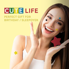 BLACK FRIDAY DEALS UP TO 50%!Star Pimple Patches for Face - 6 Colors 66Pcs (14mm) Hydrocolloid - OmaCare