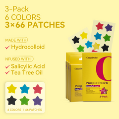 Star Pimple Patches for Face  (66count-Pack of 3)